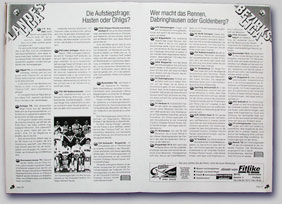 Click to see it big Landesliga, Handball-Zeitschrift 7-Meter